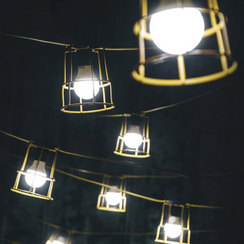 Defender 22m 100W LED Festoon Kit 110v