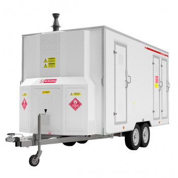 Hire of DCU Excel+ Twin Axle