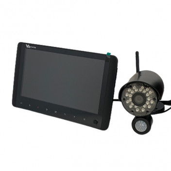 Digital Wireless 9\" Colour CCTV System & Camera