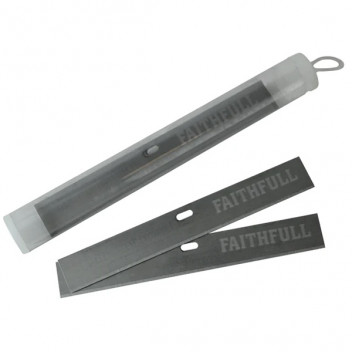 Faithfull 4\" Long Handled Scraper Replacement Blades (Pack of 5)