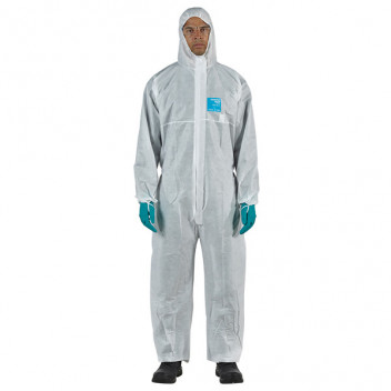 AlphaTec 1500+ Coverall White Large