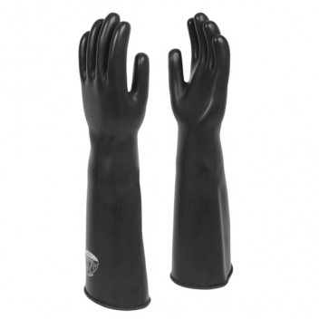 Chemprotec Mediumweight 44cm Rubber Glove Size 10