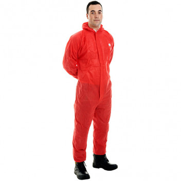 Supertex SMS Type 5/6 Coverall - Red XXL