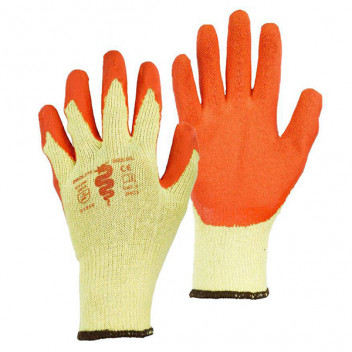 Latex Palm Coated Grip Glove Size 10