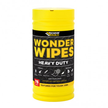 Heavy Duty Wonder Wipes (Pack of 75)