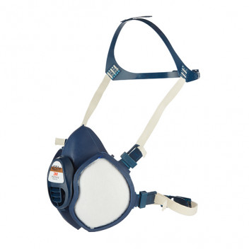 3M Maintenance Free Reusable Half Mask, FFA1P2 R D Filters, 4251+