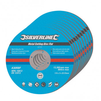 Metal Cutting Disc 125mm (Pack of 10)